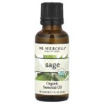 Органическое эфирное масло, шалфей, 30 мл (1 унция) — Dr. Mercola
