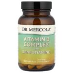 комплекс витаминов группы B с бенфотиамином, 60 капсул — Dr. Mercola