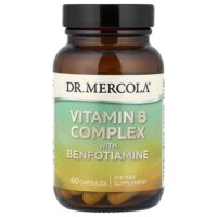 комплекс витаминов группы B с бенфотиамином, 60 капсул — Dr. Mercola