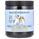 Bark & Whiskers, пробиотики и ферменты, для собак и кошек, 102 г (3,59 унции) — Dr. Mercola