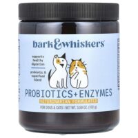 Bark & Whiskers, пробиотики и ферменты, для собак и кошек, 102 г (3,59 унции) — Dr. Mercola