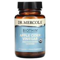 Ферментированный яблочный уксус с кайенским перцем, 30 капсул — Dr. Mercola