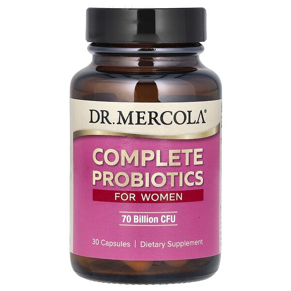 mcl01912_v_44.jpg Комплексные пробиотики для женщин, 70 млрд КОЕ, 30 капсул — Dr. Mercola