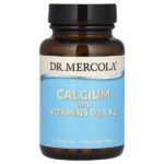 Кальций с витаминами D3 & K2, 30 капсул — Dr. Mercola