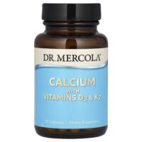 Кальций с витаминами D3 & K2, 30 капсул — Dr. Mercola