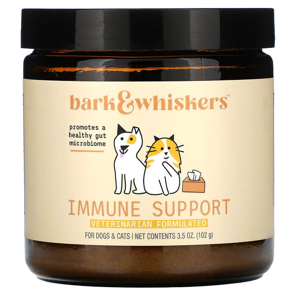 mcl01998_v_18.jpg Bark & Whiskers™, поддержка иммунитета, для собак и кошек, 102 г (3,5 унции) — Dr. Mercola