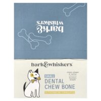Dental Chew Bone, жевательная кость, маленькая, для собак, 12 костей по 20 г (0,7 унции) — Dr. Mercola
