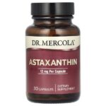 астаксантин, 12 мг, 30 капсул — Dr. Mercola