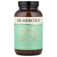 Комплекс витаминов группы B с бенфотиамином, 180 капсул — Dr. Mercola