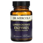 ферменты люмброкиназы для пищеварения, 30 капсул — Dr. Mercola