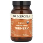органическая ферментированная куркума, 60 капсул — Dr. Mercola