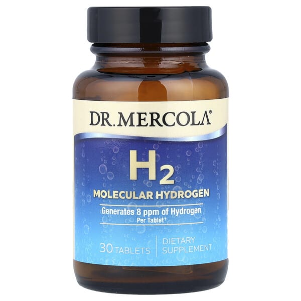 mcl03255_v_49.jpg H2, молекулярный водород, 30 таблеток (80 мг в 1 таблетке) — Dr. Mercola