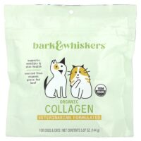 Bark & Whiskers™, порошок из органического коллагена, для собак и кошек, 144 г (5,07 унции) — Dr. Mercola