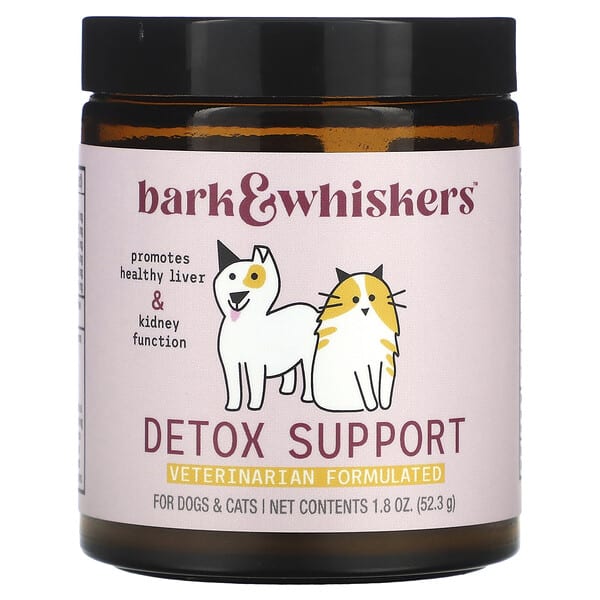 mcl03293_v_8.jpg Bark & Whiskers™, добавка для детоксикации, для собак и кошек, 52,3 г (1,8 унции) — Dr. Mercola