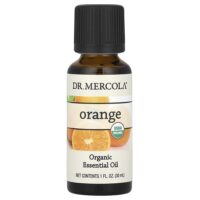 Органическое эфирное масло, апельсин, 30 мл (1 жидк. унц.) — Dr. Mercola