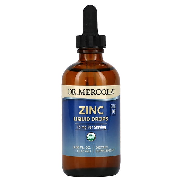 mcl03343_v_18.jpg цинк, 15 мг, 115 мл (3,88 жидк. унции) — Dr. Mercola