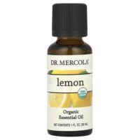 Органическое эфирное масло лимона, 30 мл (1 жидк. унц.) — Dr. Mercola