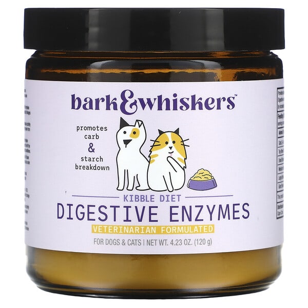 mcl03353_v_8.jpg Bark & Whiskers™, набор пищеварительных ферментов, для собак и кошек, 120 г (4,23 унции) — Dr. Mercola