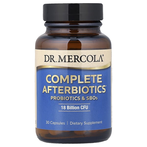 mcl03359_v_40.jpg Complete Afterbiotics®, пробиотики и почвенные организмы, 30 капсул — Dr. Mercola
