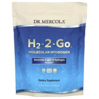 H2-2-Go, молекулярный водород, 30 двойных пакетиков, 60 таблеток — Dr. Mercola