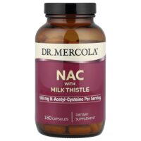 NAC с расторопшей, 180 капсул — Dr. Mercola