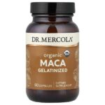 органическая мака, желатинизированная, 60 капсул (500 мг в 1 капсуле) — Dr. Mercola