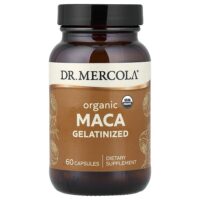 органическая мака, желатинизированная, 60 капсул (500 мг в 1 капсуле) — Dr. Mercola