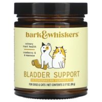 Bark & Whiskers, добавка для поддержки мочевого пузыря, для собак и кошек, 90 г (3,17 унции) — Dr. Mercola