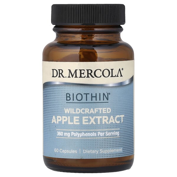 mcl21209_v_24.jpg Biothin®, экстракт дикорастущего яблока, 60 капсул — Dr. Mercola
