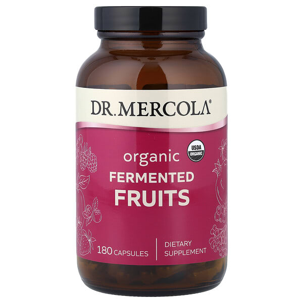 mcl21219_v_24.jpg органические ферментированные фрукты, 180 капсул — Dr. Mercola