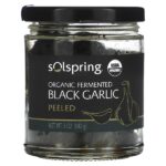 Solspring®, органический ферментированный черный чеснок, 142 г (5 унций) — Dr. Mercola