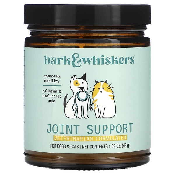 mcl21250_v_8.jpg Bark & Whiskers™, добавка для поддержки суставов, для собак и кошек, 48 г (1,69 унции) — Dr. Mercola