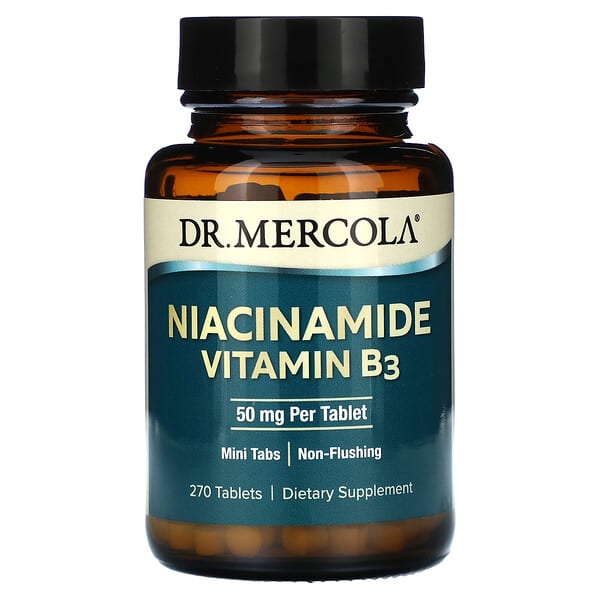 mcl21268_v_8.jpg никотинамид, витамин B3, 50 мг, 270 таблеток — Dr. Mercola