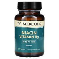 ниацин, витамин B3, 50 мг, 270 таблеток — Dr. Mercola