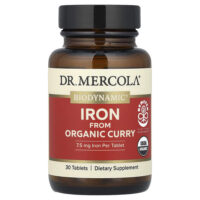 Biodynamic®, железо из органического карри, 30 таблеток — Dr. Mercola