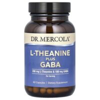 L-теанин с ГАМК, 60 капсул — Dr. Mercola
