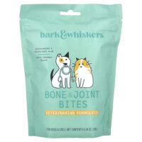 Bark & Whiskers™, для укусов костей и суставов, для собак и кошек, белый чеддер, 180 г (6,34 унции) — Dr. Mercola