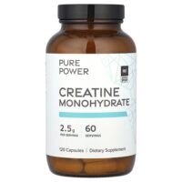 Моногидрат креатина, 120 капсул (1,25 г в 1 капсуле) — Dr. Mercola