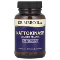 Наттокиназа, 2000 FU, 60 капсул — Dr. Mercola