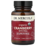 органическая клюква с PAC, 30 капсул — Dr. Mercola