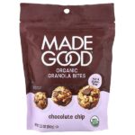органические гранола Bites, шоколадная крошка, 100 г (3,5 унции) — MadeGood