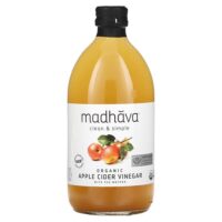 Органический яблочный уксус, 500 мл (16,9 жидк. унц.) — Madhava
