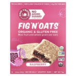 Fig 'N' Oats®, малина, 5 батончиков в индивидуальной упаковке, 40 г (1,4 унции) каждый — Made in Nature