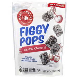 Figgy Pops™, вишня, 119 г (4,2 унции) — Made in Nature
