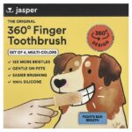 Jasper, круговая зубная щетка на 360°, многоцветная, 4 шт.