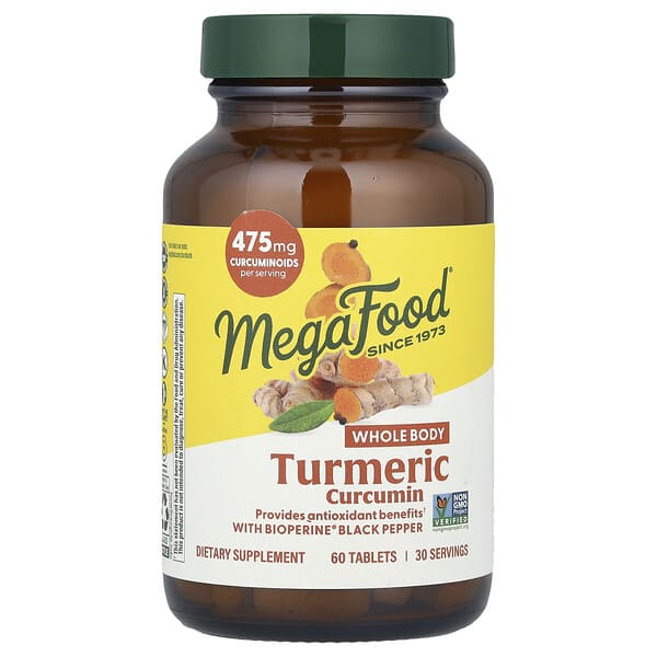 mgf10006_v_88.jpg куркумин из куркумы, 60 таблеток — MegaFood