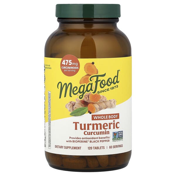 mgf10010_v_85.jpg куркумин из куркумы, для всего организма, 120 таблеток — MegaFood
