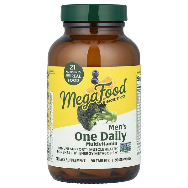 mgf10108_v_81.jpg Men's One Daily, ежедневные витамины для мужчин, 90 таблеток — MegaFood