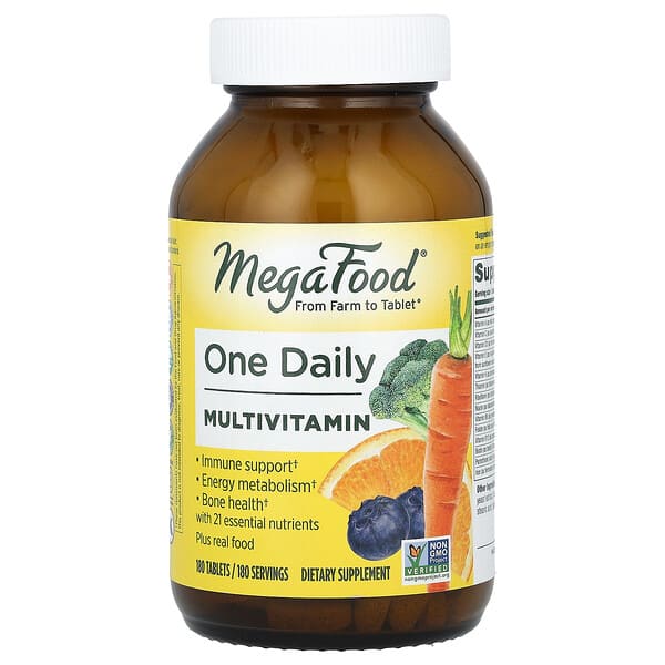 mgf10153_v_66.jpg One Daily, мультивитаминная добавка, 180 таблеток — MegaFood