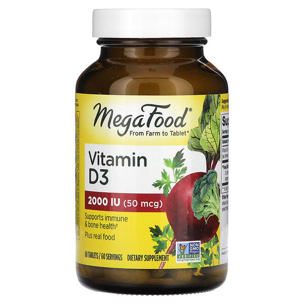 mgf10221_v_55.jpg витамин D3, 2000 МЕ (50 мкг), 60 таблеток — MegaFood